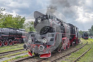 Retro steam locomotives