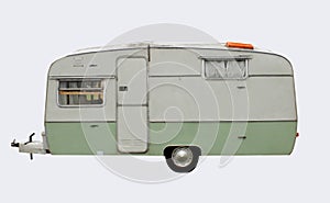 Retro style caravan
