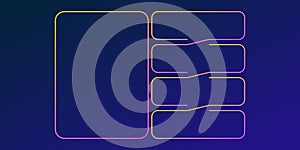 Retro style quiz trivia show background with question answer template game contest interface multiple choice menu frame