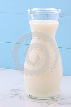 Retro styling milk