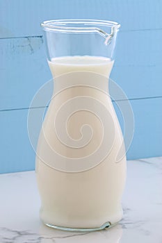 Retro styling milk