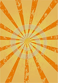 Retro sunburst background