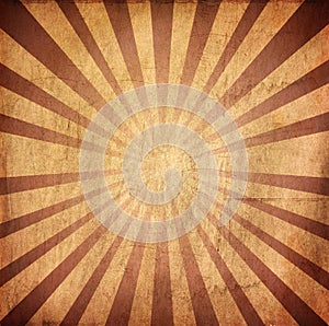 Retro sunburst style grunge background