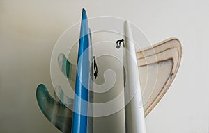 Retro surfboards