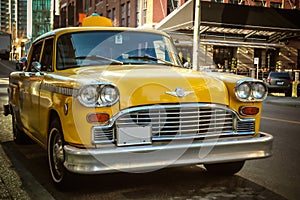 Retro Taxi Cab