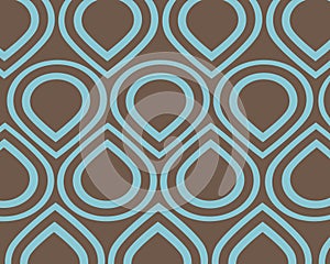 Retro teardrops design