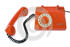 Retro telephone and receiver