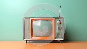 Retro television, TV monitor oldschool