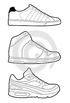 Retro trainers