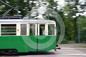 Retro tram