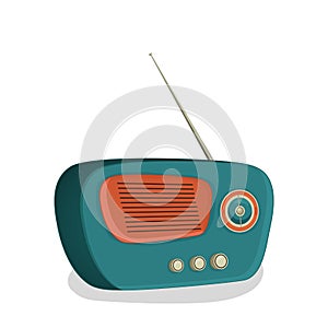 Retro transistor radio design.