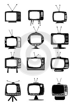 Retro TV Icons