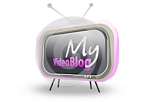 Retro TV My Video Blog logo