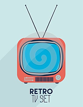 Retro TV set