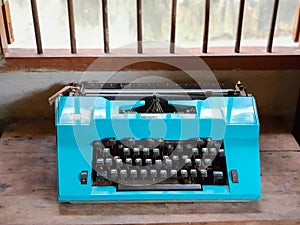 Retro typewriter