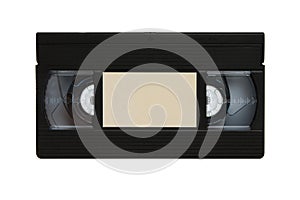 Retro vhs video cassette photo