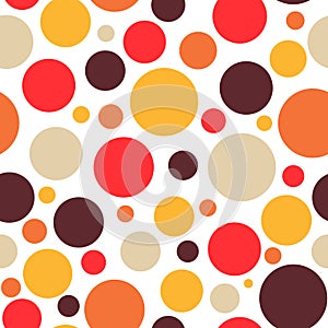 Retro vintage abstract seamless background hot bright colors