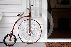 Retro vintage bicycle concept