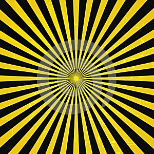 Retro Vintage Grunge Hypnotic Background.Vector Illustration