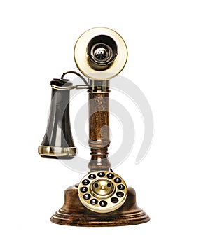 Retro vintage old phone