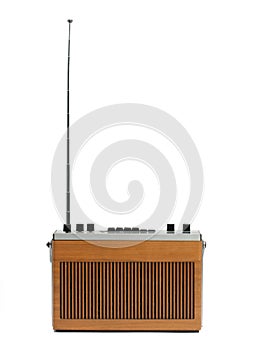 Retro Vintage Radio with Aerial photo