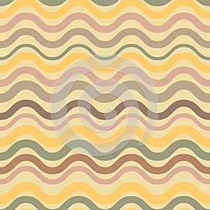 retro vintage wavy pattern geometrical colorful