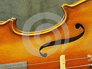 Retro Violin Melody Sound Hole Music Instrument Inspire