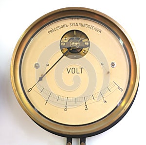 Retro voltmeter