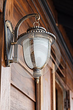 Retro wall lamp