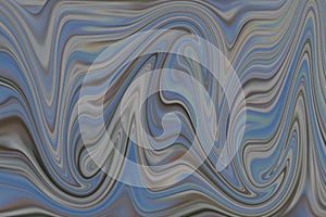Retro wave swirl background, blue earth tones