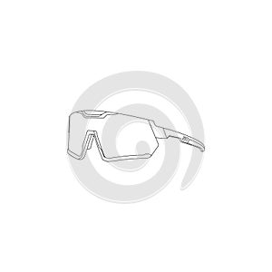 Retro, wayfarer, and aviator frames. Sunglasses, glasses, isolated on a white background