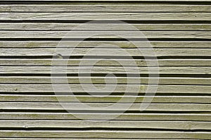 Retro wood planks, green background texture