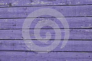 Retro wood planks, purple background texture