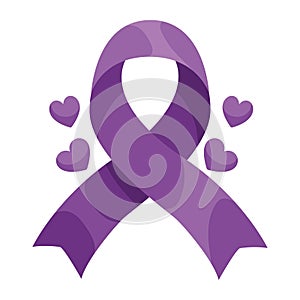 rett syndrome purple ribbon photo