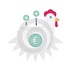 Return flat vector icon which can easily modify or edit