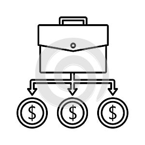 Return flat vector icon which can easily modify or edit