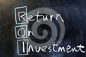 Return on investment