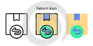 Return Package Icon.