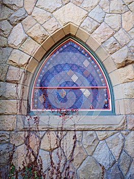 Reuleaux Triangle Style Church Window