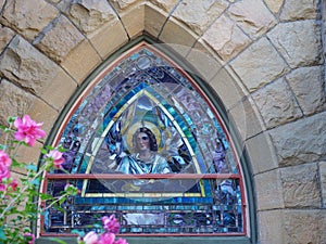 Reuleaux Triangle Style Church Window