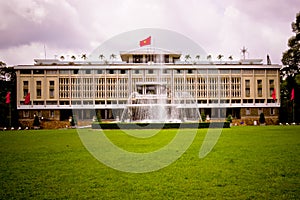 Reunification palace in Ho Chi Minh City