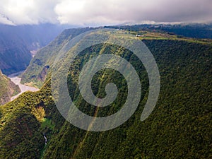 Reunion Island - Ramparts river and Grand Coude plateau