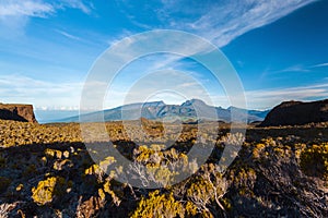 Reunion island. View on Piton des Neiges