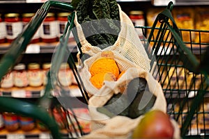 Reusable bag shopping photo