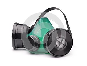 Reusable industrial respirator mask photo