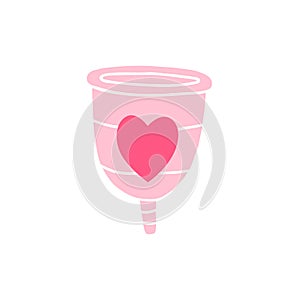 Reusable menstrual cup.