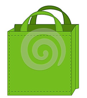 Reusable shopping bag photo