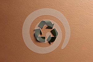Reuse, reduce, recycle concept background. Recycle symbol
