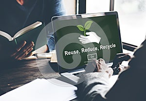 Reuse Reduce Recycle Sustainability Ecology Concept