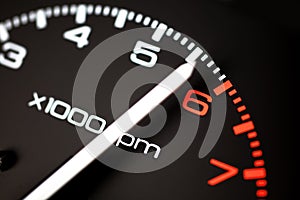 Rev counter tachometer